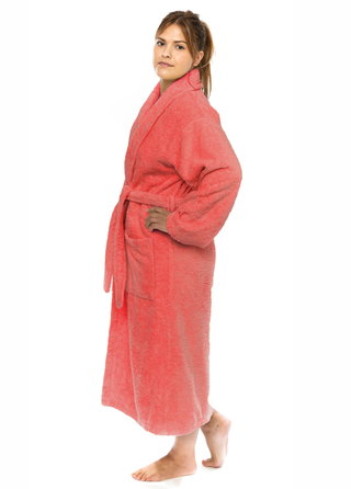 Shawl Terry Robe Rose