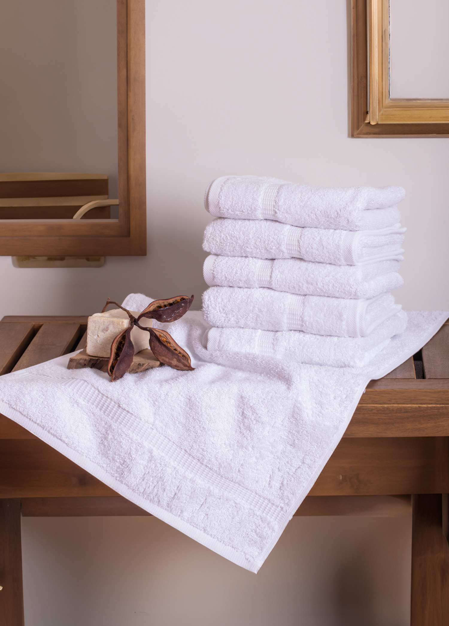 Areca 6 Piece Hand Towel Set 16x30