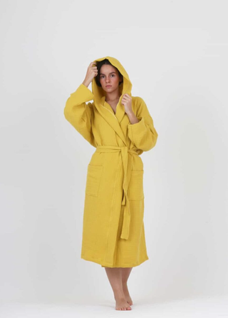 Muslin Robe Yellow