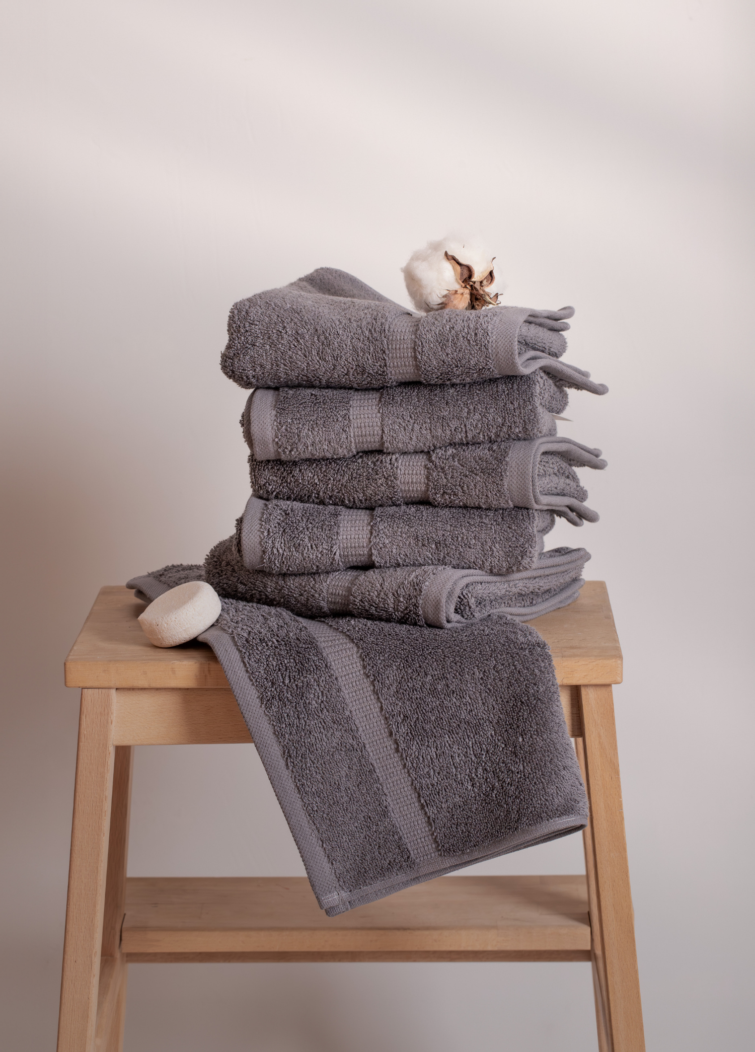 Areca 6 Piece Hand Towel Set 16x30