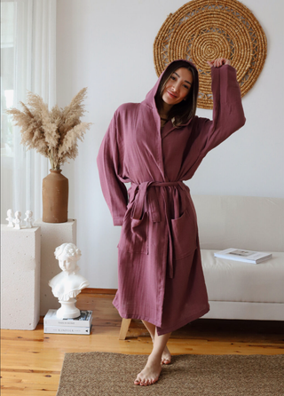 Muslin Robe Wine