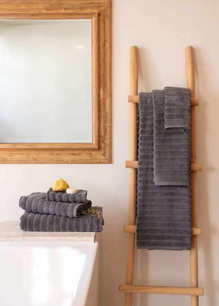 Robyn 6 Piece Towel Set Gray