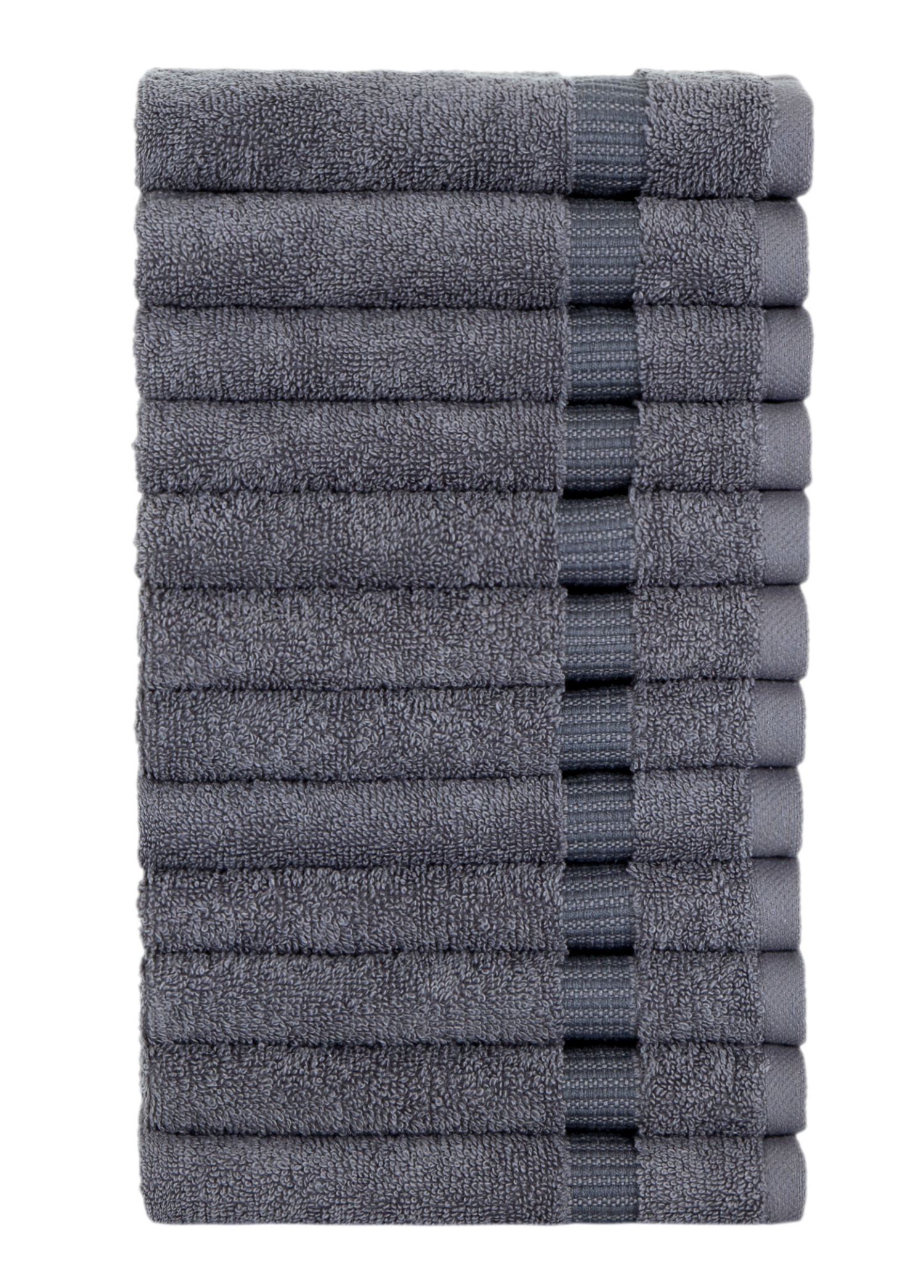 Areca 12 Piece Wash Cloth Set 13x13