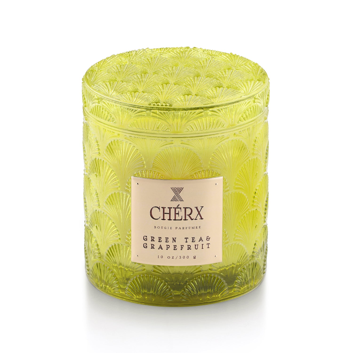 Green Tea & Grapefruit Glass Jar Candle