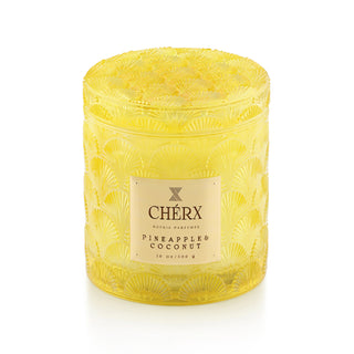 Pineapple & Coconut Glass Jar Candle