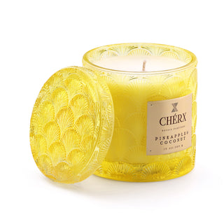 Pineapple & Coconut Glass Jar Candle