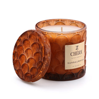 Sandalwood Glass Jar Candle